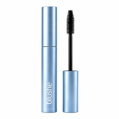 Blush Growth Serum Mascara, Daily Lash Makeup for Defined-Looking Lashes | Waterproof Fiber Mascara, Volumizing & Lengthening Lash Makeup, Clump-Free for Daily Use